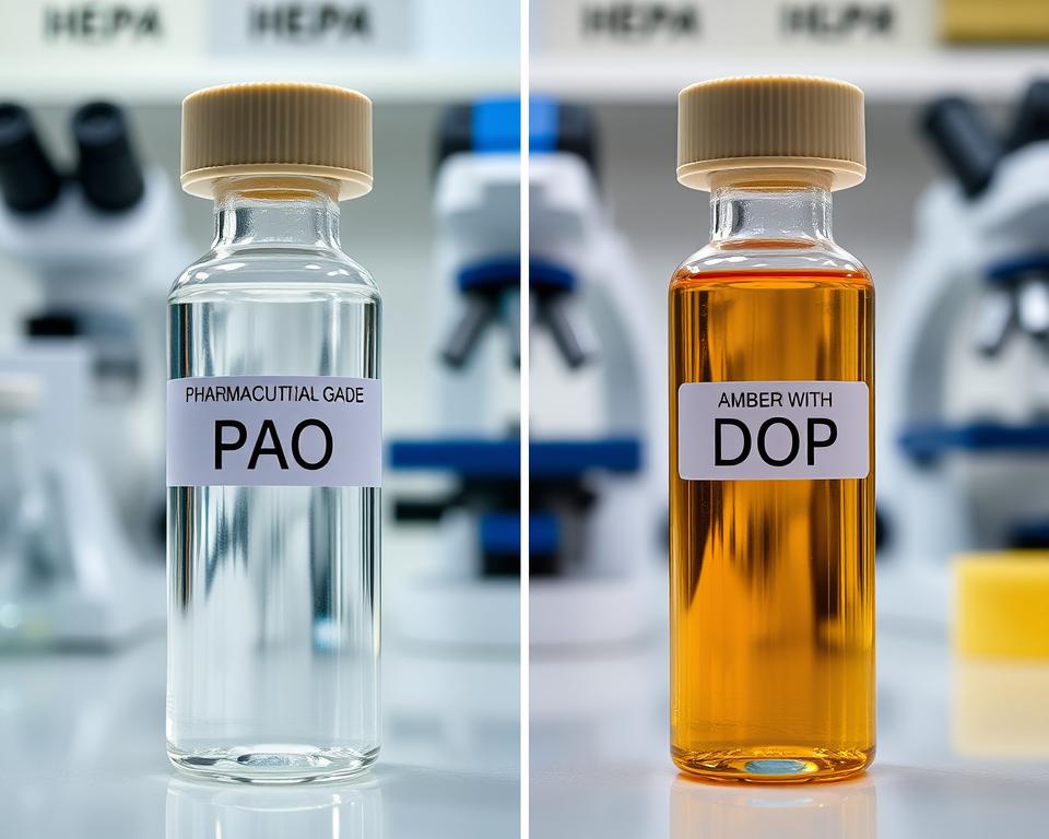 Pharmaceutical Ingredient Showdown: PAO vs. DOP in HEPA Testing Pharmaceutical Ingredient Showdown: PAO vs. DOP in HEPA Testing