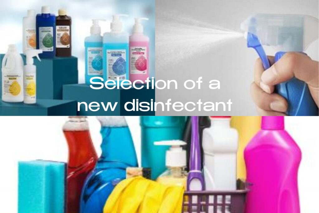 Selection of a new disinfectant for Secondary Pharmaceutical Facilities Selection of a new disinfectant for Secondary Pharmaceutical Facilities
