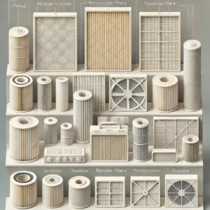 Types of HEPA filters